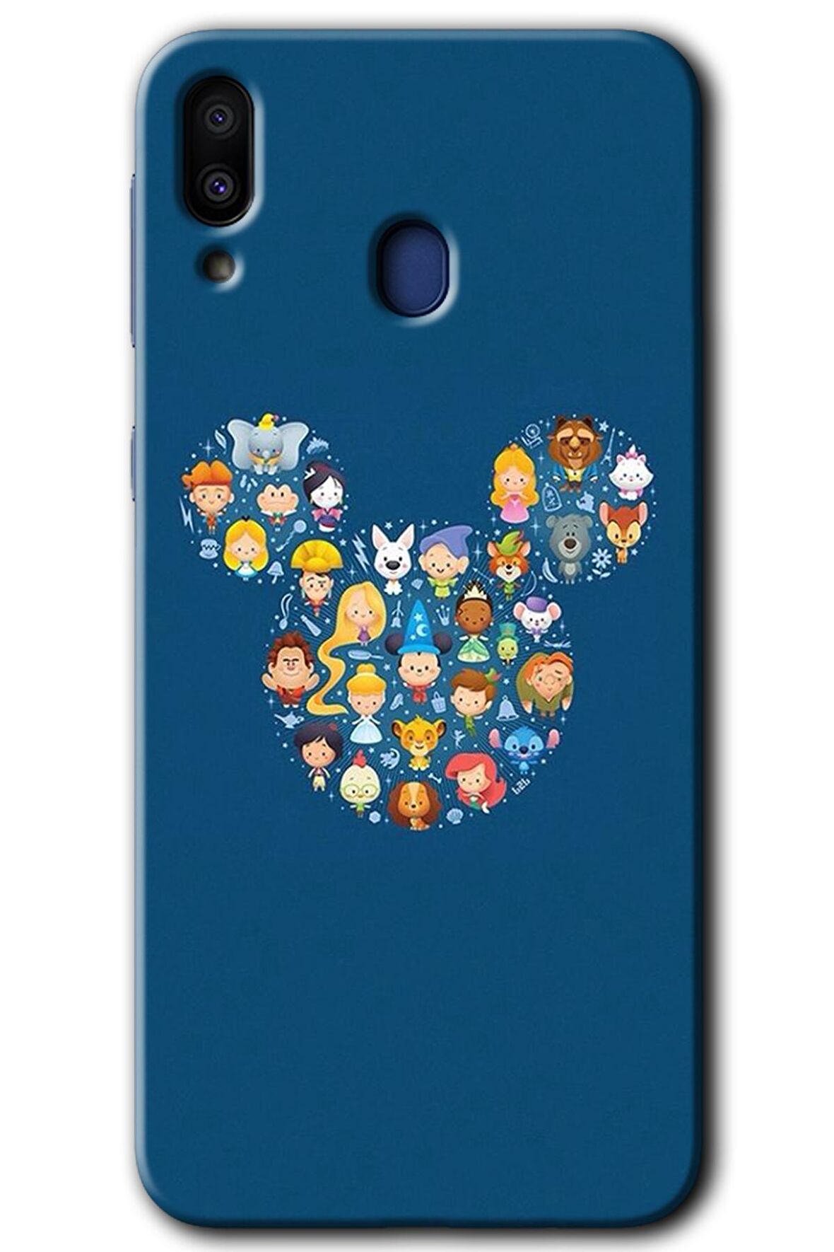 Galaxy M10s Kılıf HD Desen Baskılı Arka Kapak - Mickey 