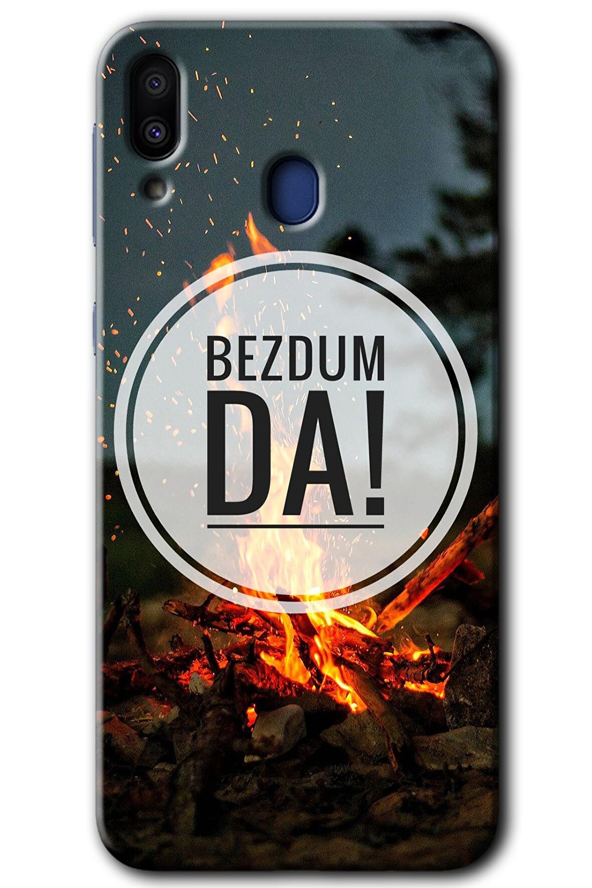 Galaxy M10s Kılıf HD Desen Baskılı Arka Kapak - Bezdum Da 