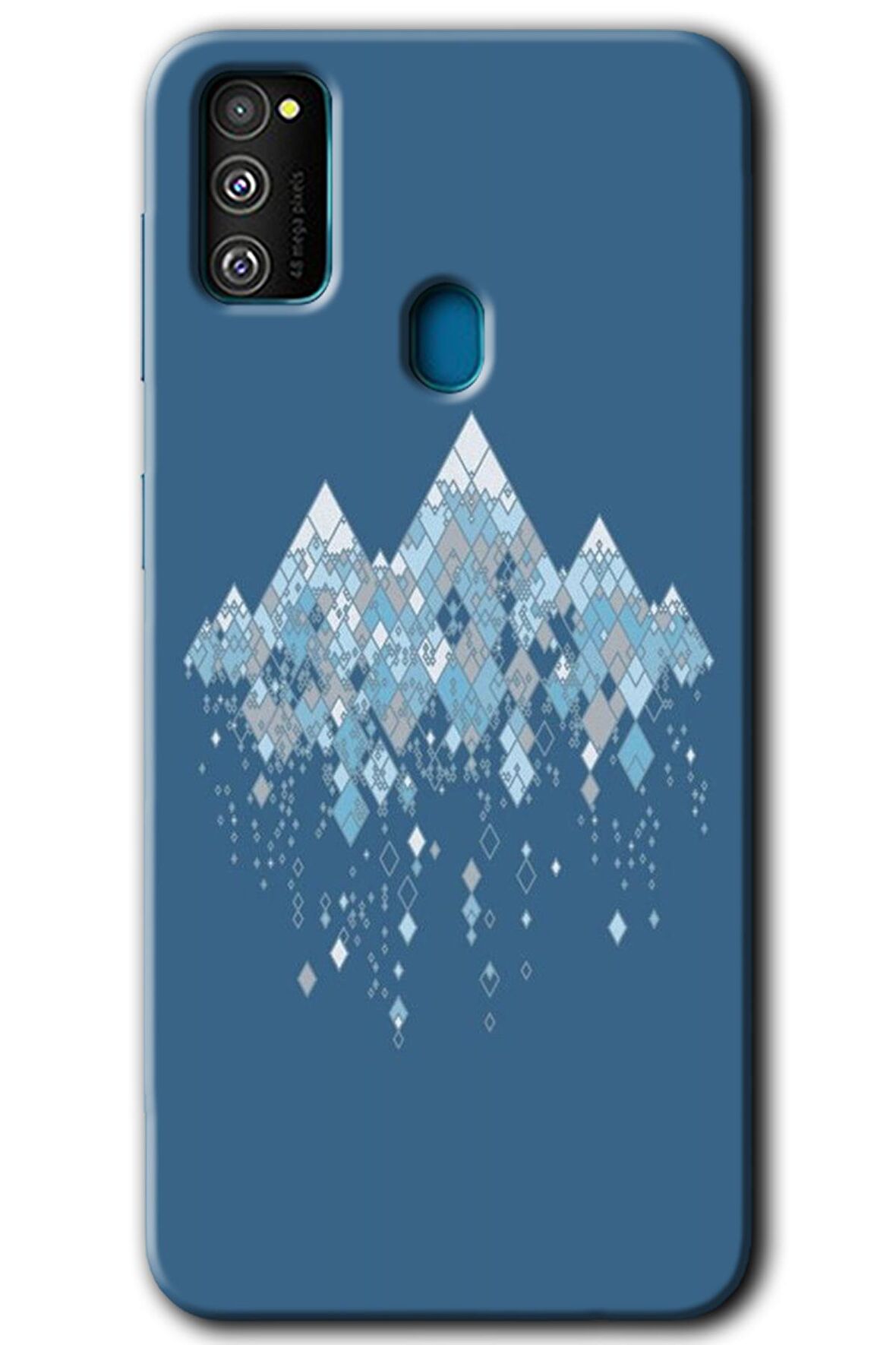 Galaxy M21 Kılıf HD Desen Baskılı Arka Kapak - İceberg 