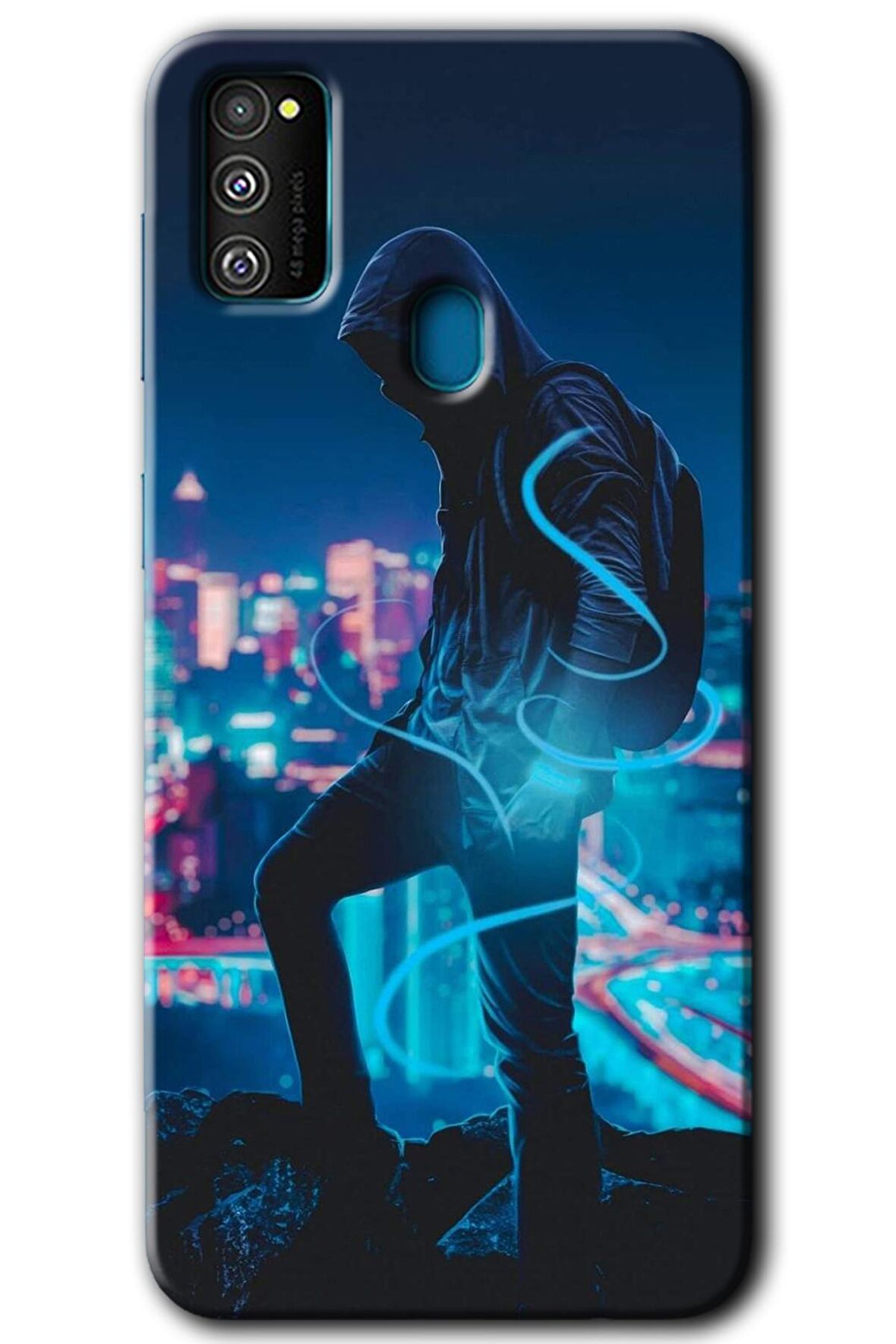 Galaxy M21 Kılıf HD Desen Baskılı Arka Kapak - Spill Boy 