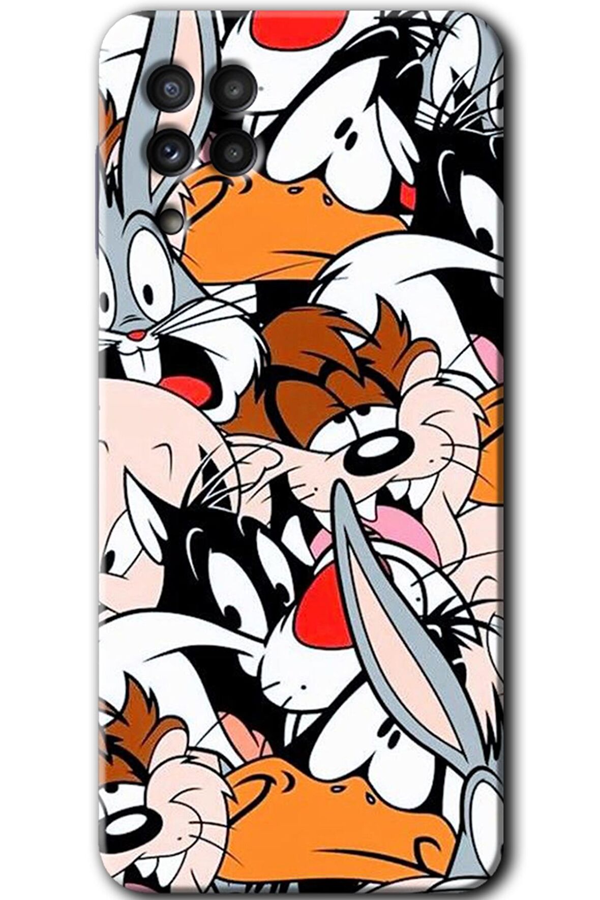 Galaxy M22 Kılıf HD Desen Baskılı Arka Kapak - Karakterler 
