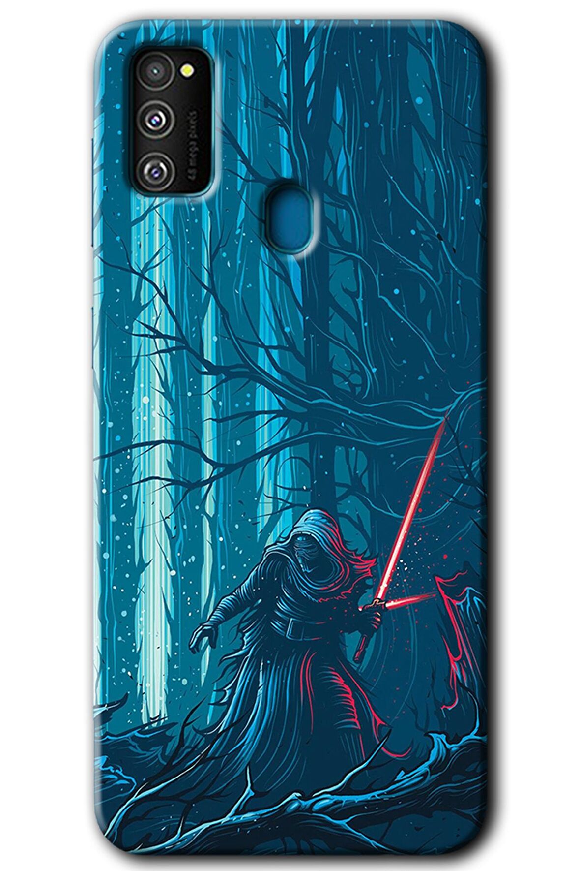 Galaxy M30s Kılıf HD Desen Baskılı Arka Kapak - Jedi 
