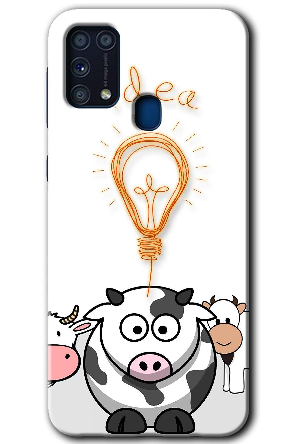 Galaxy M31 Kılıf HD Desen Baskılı Arka Kapak - İdea Lamp 