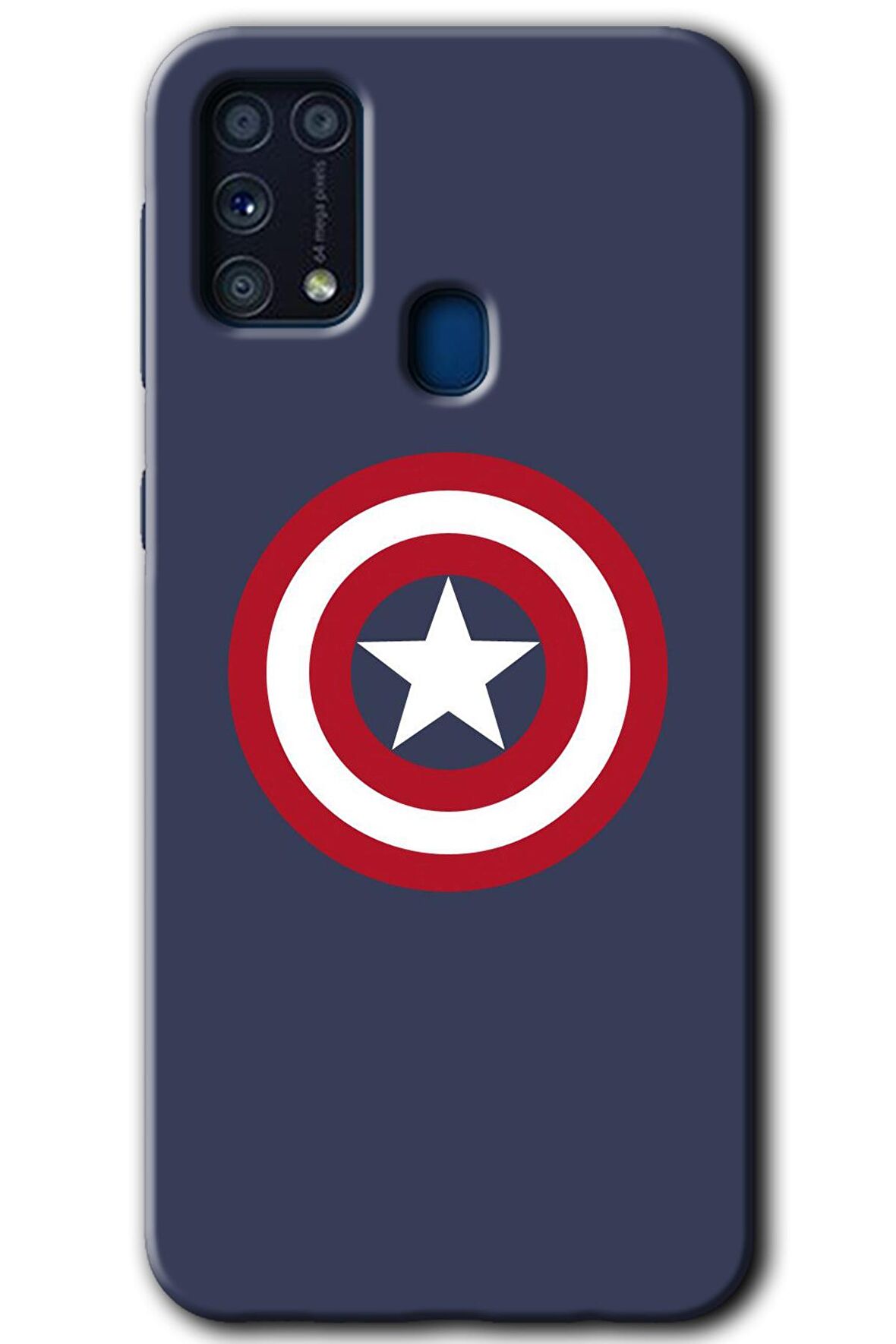 Galaxy M31 Kılıf HD Desen Baskılı Arka Kapak - Captain! 