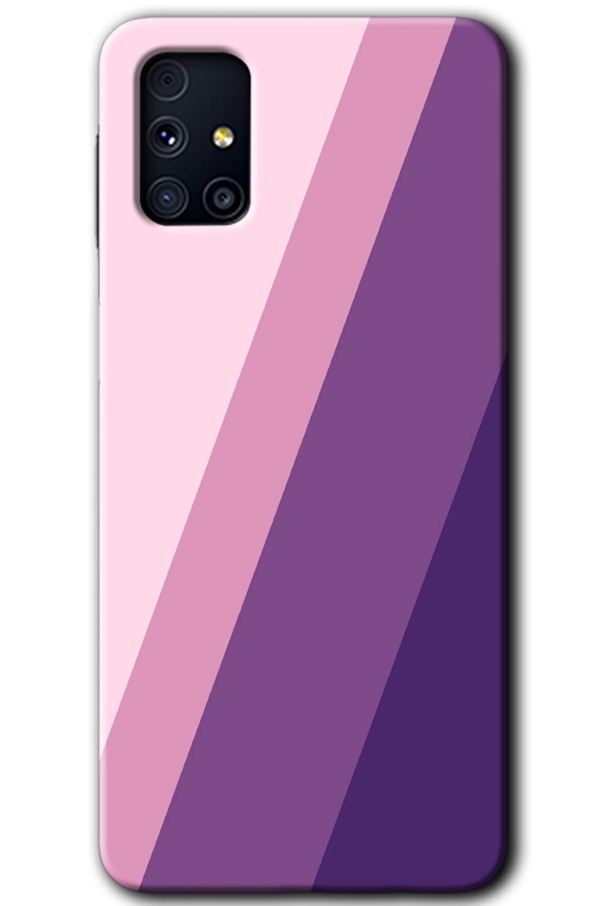 Galaxy M31s Kılıf HD Desen Baskılı Arka Kapak - Oblique 