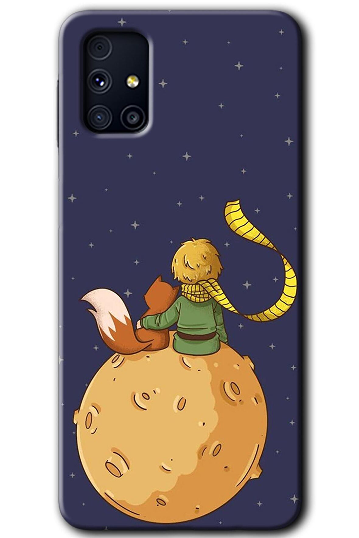 Galaxy M31s Kılıf HD Desen Baskılı Arka Kapak - Küçük Prens 