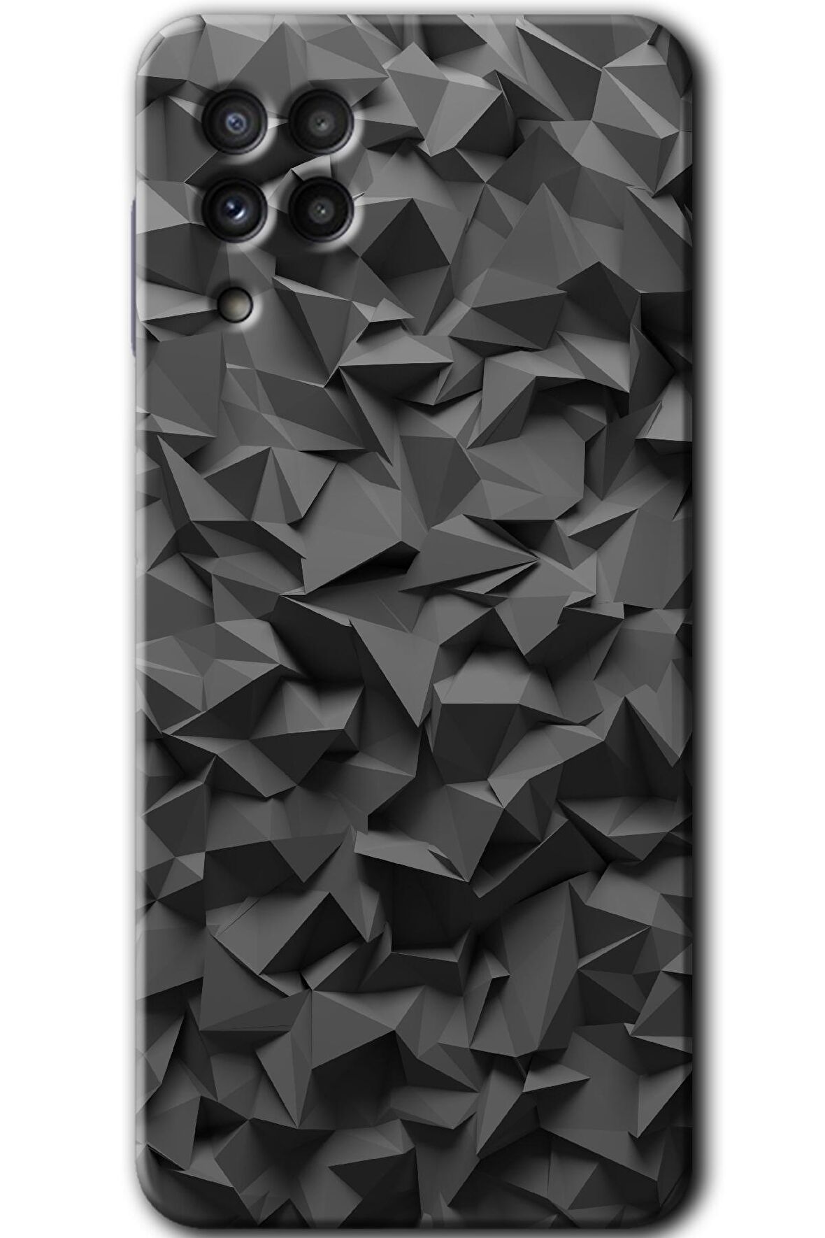 Galaxy M32 Kılıf HD Desen Baskılı Arka Kapak - Dark Broke 