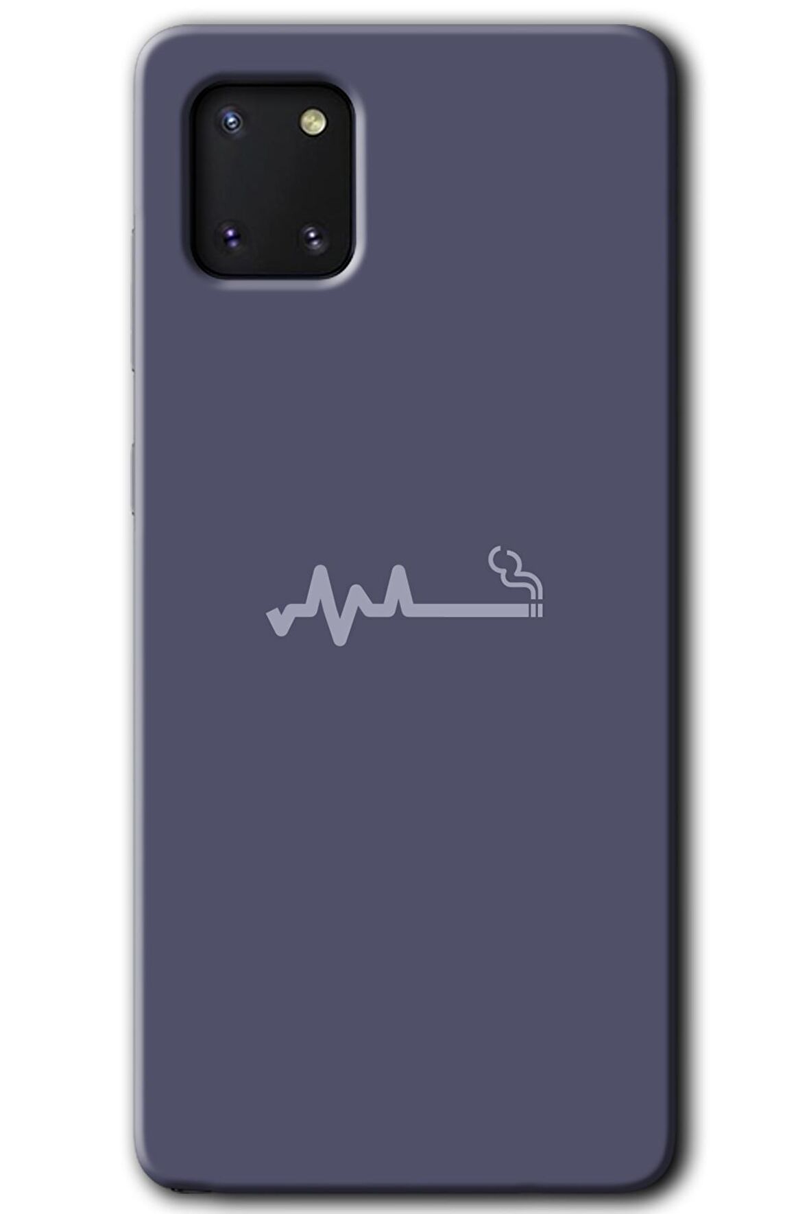 Galaxy Note 10 Lite Kılıf HD Desen Baskılı Arka Kapak - Sigara Zararlıdır 