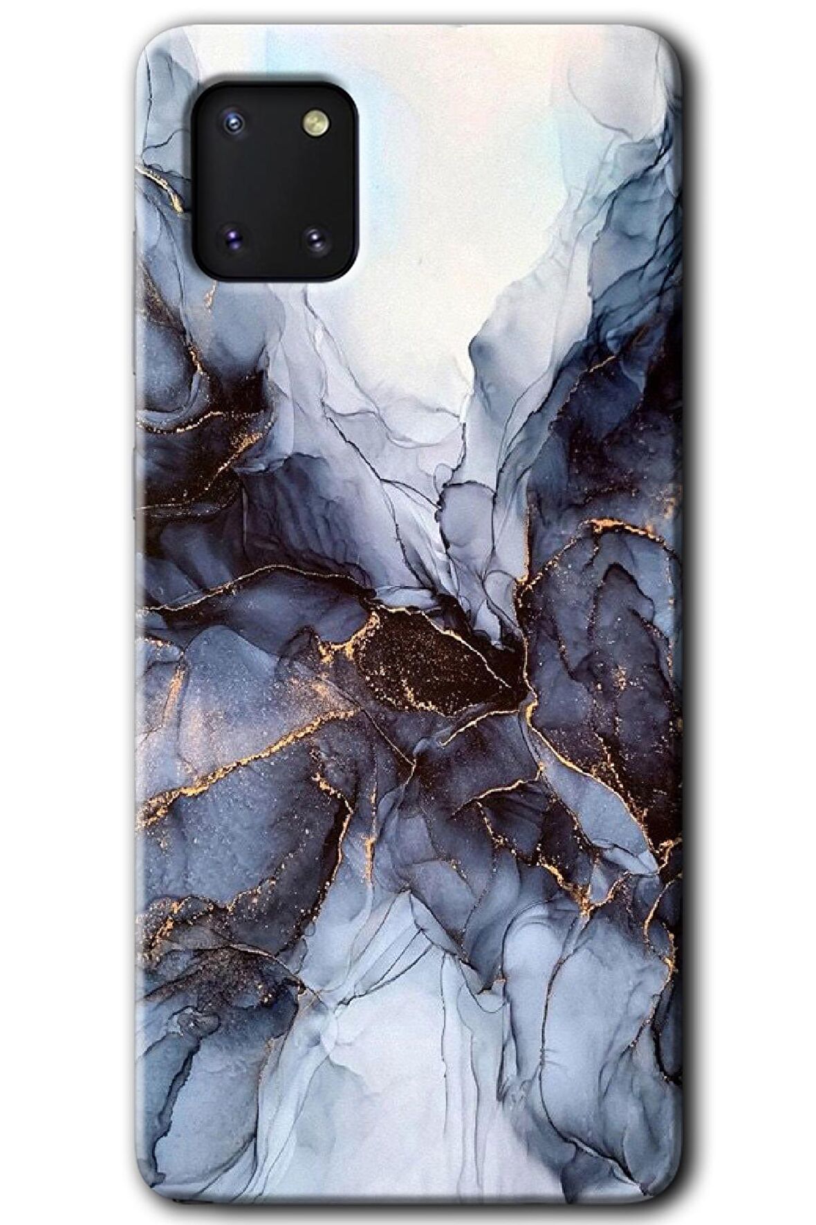 Galaxy Note 10 Lite Kılıf HD Desen Baskılı Arka Kapak - Otantik Mermer 