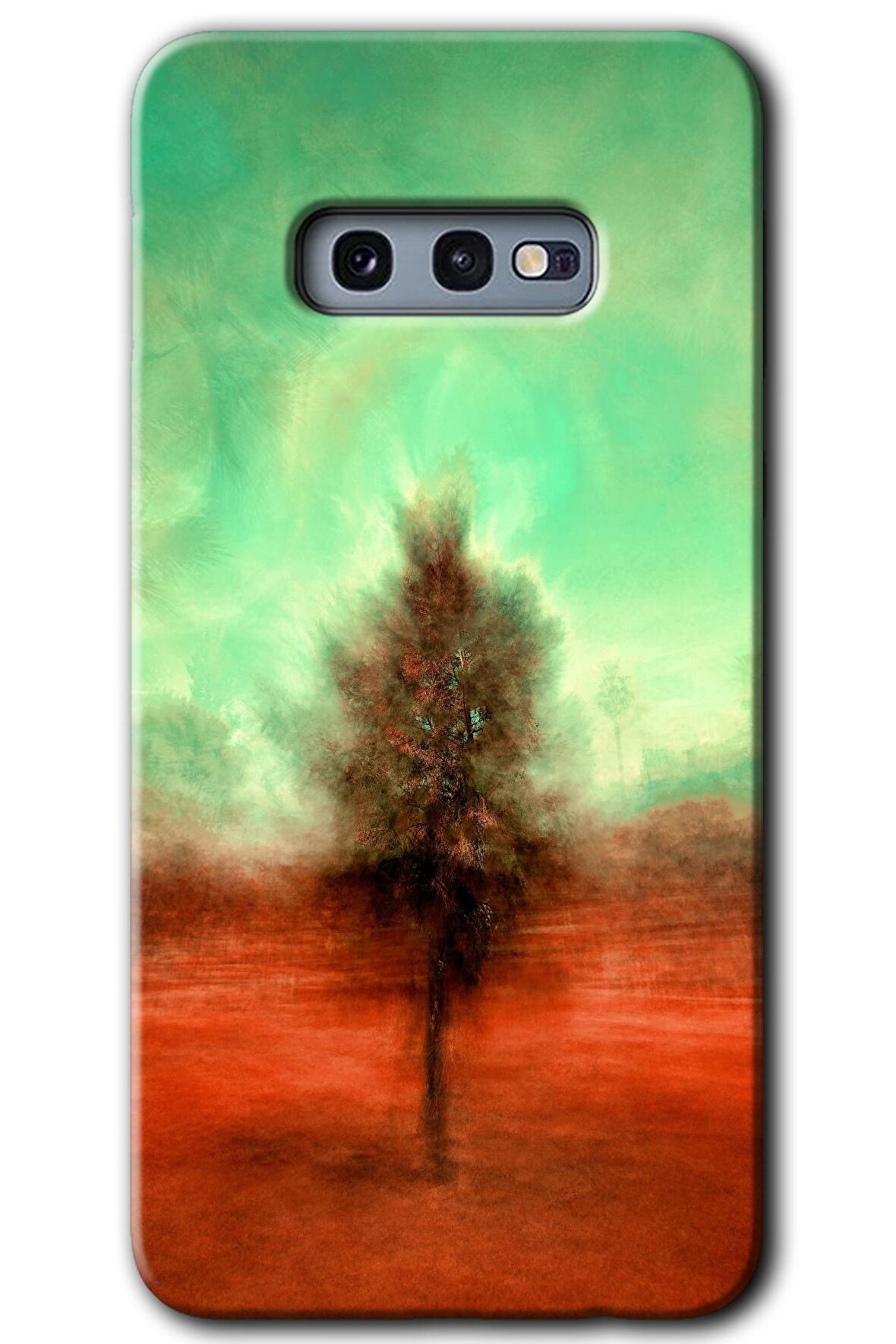 Galaxy S10e Kılıf HD Desen Baskılı Arka Kapak - Outlines Paint 