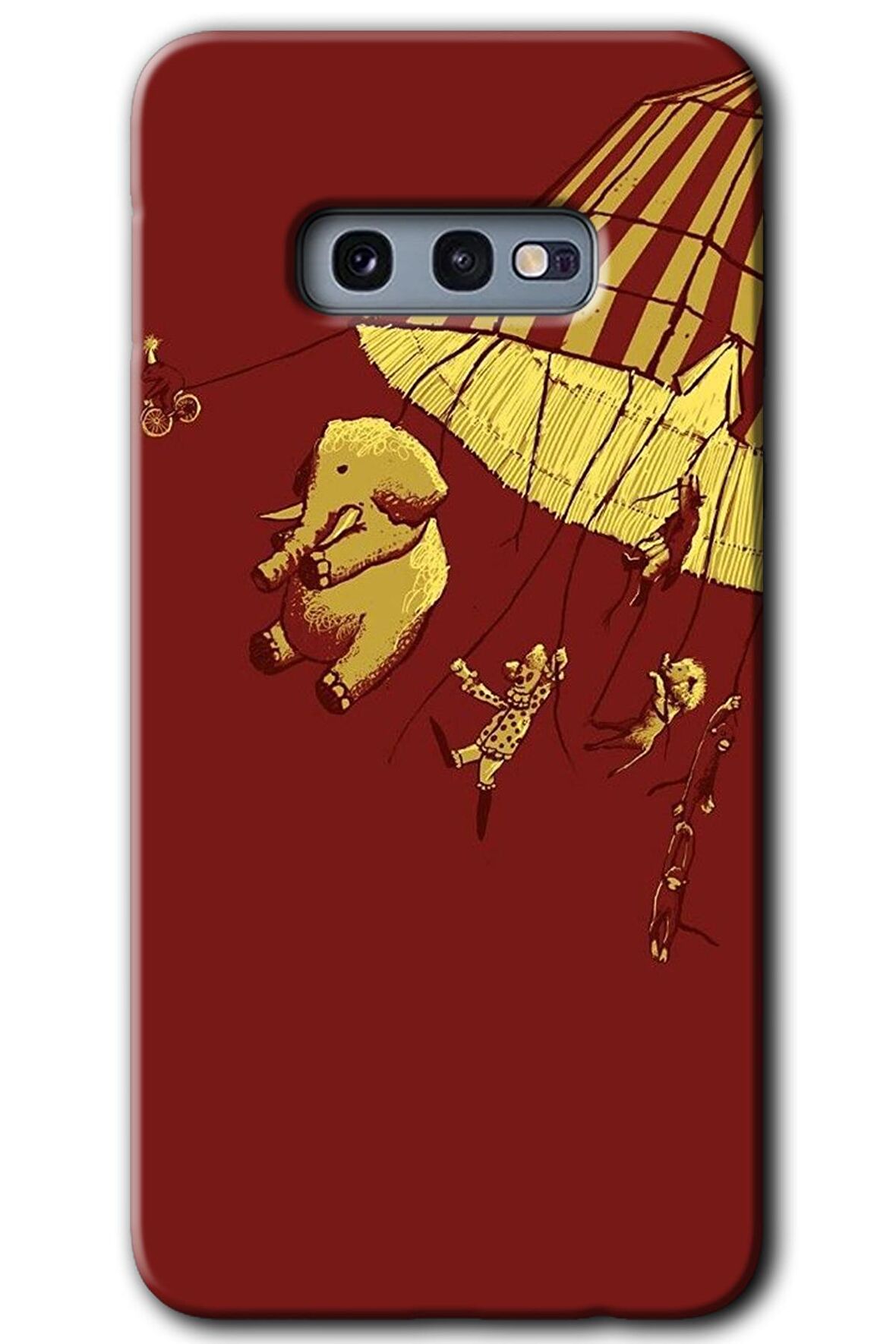 Galaxy S10e Kılıf HD Desen Baskılı Arka Kapak - Zoo 