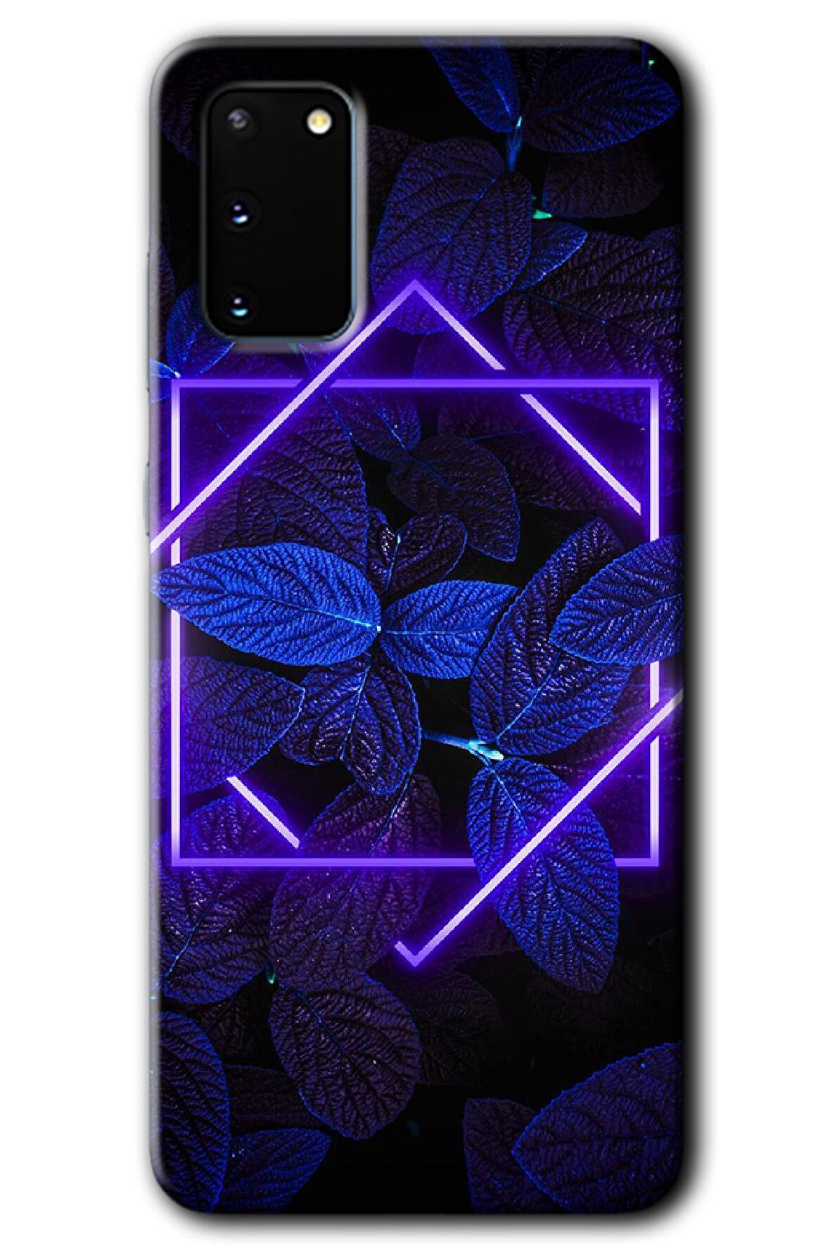 Galaxy S20 Kılıf HD Desen Baskılı Arka Kapak - Mekanik Yaprak 5 