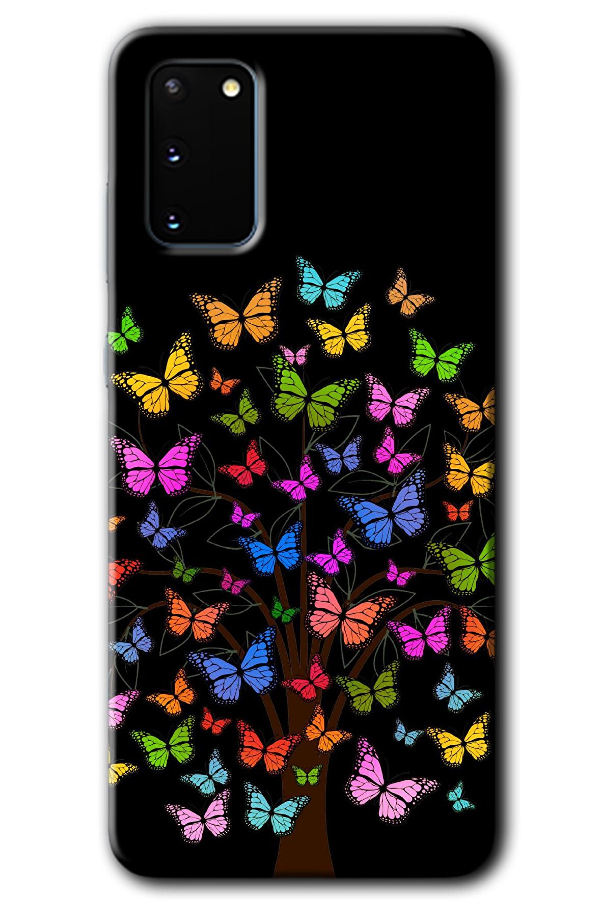 Galaxy S20 Kılıf HD Desen Baskılı Arka Kapak - Cacti Prairies 