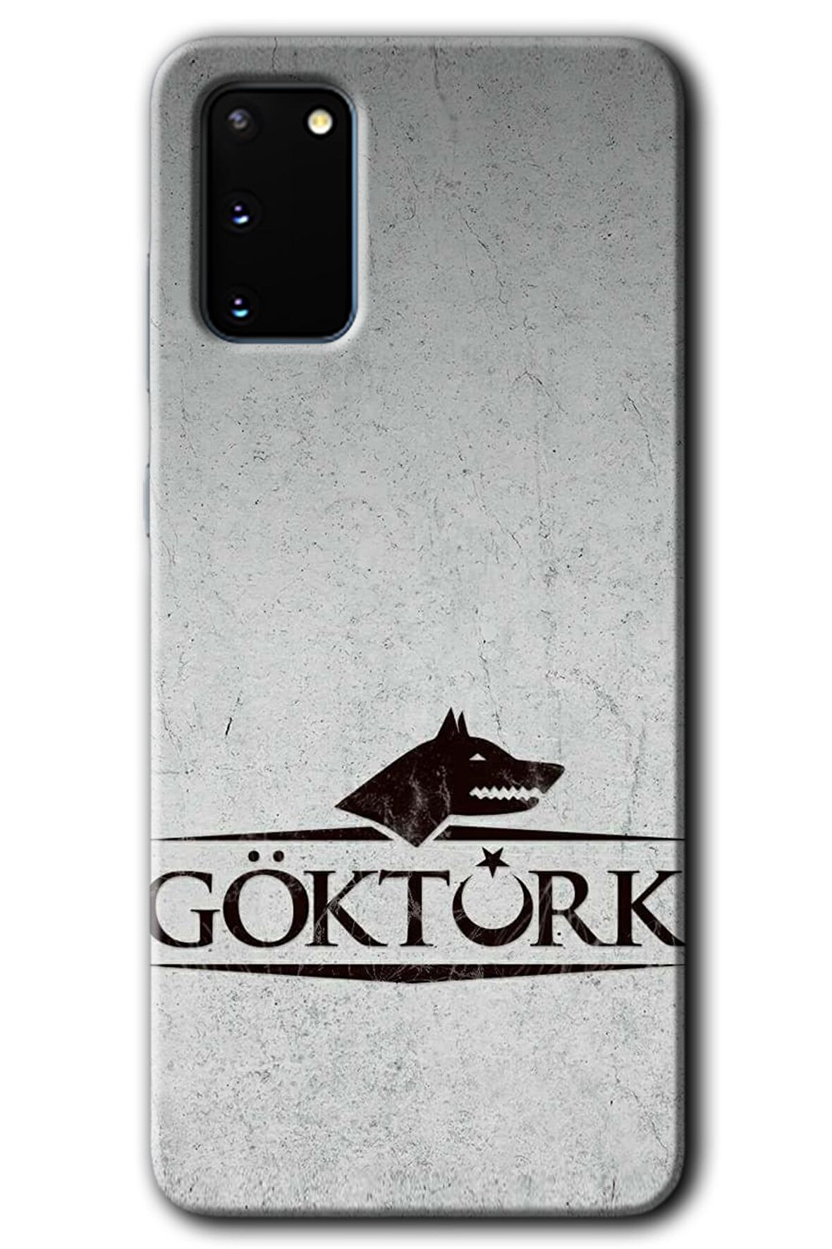 Galaxy S20 Kılıf HD Desen Baskılı Arka Kapak - Göktürk 