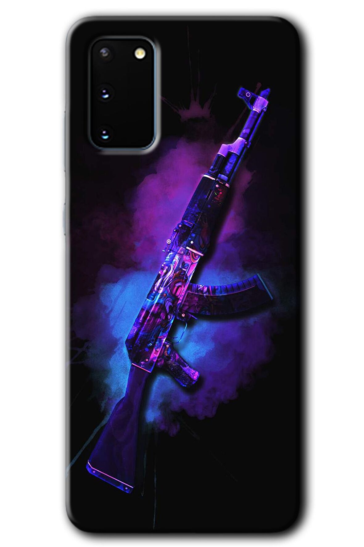 Galaxy S20 Kılıf HD Desen Baskılı Arka Kapak - AK 
