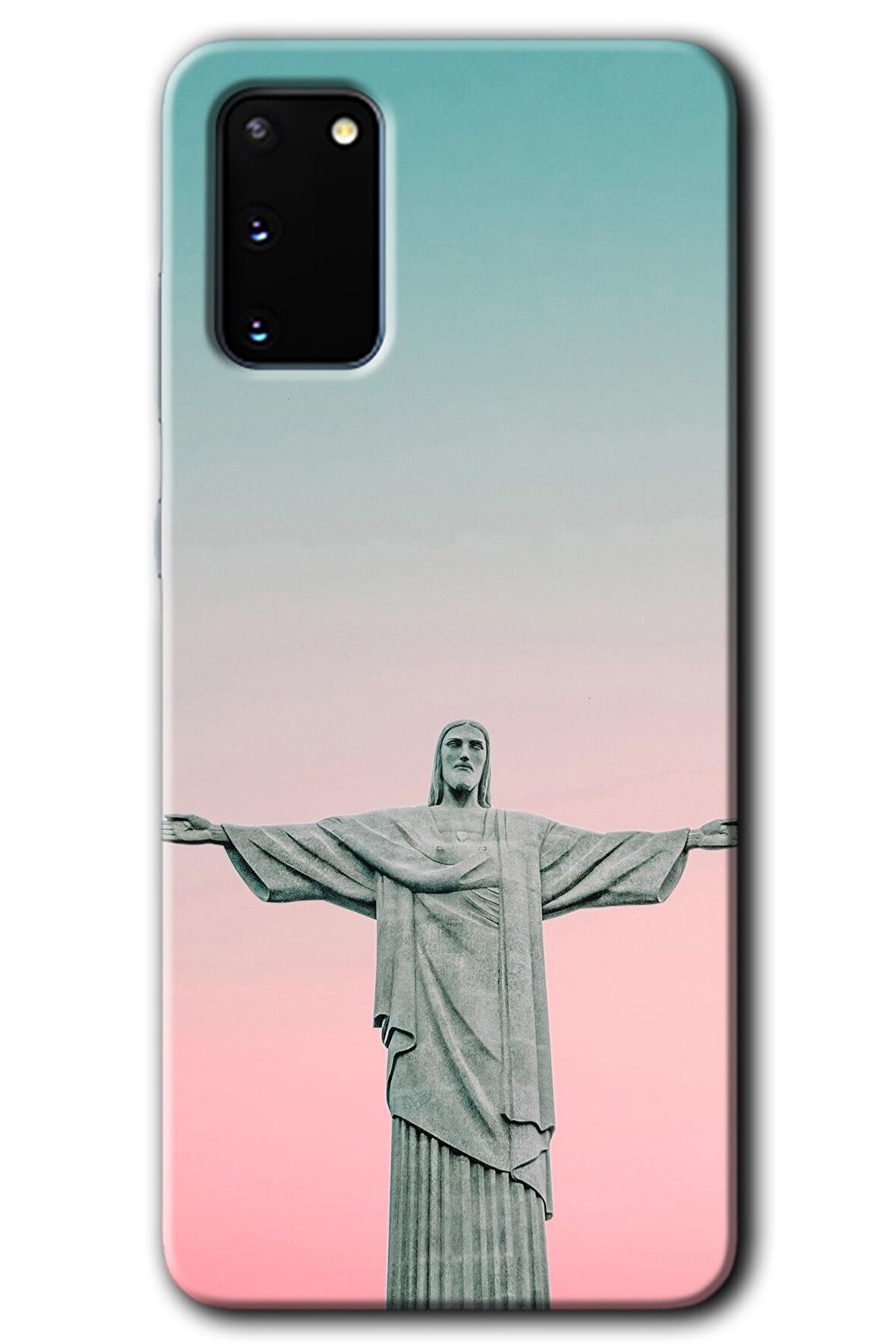 Galaxy S20 Kılıf HD Desen Baskılı Arka Kapak - Rio 