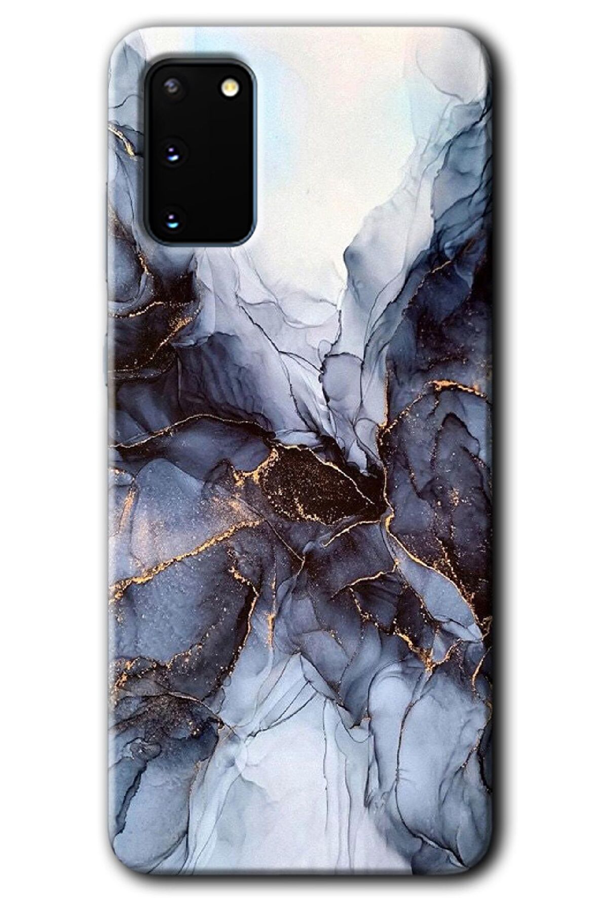 Galaxy S20 Kılıf HD Desen Baskılı Arka Kapak - Otantik Mermer 