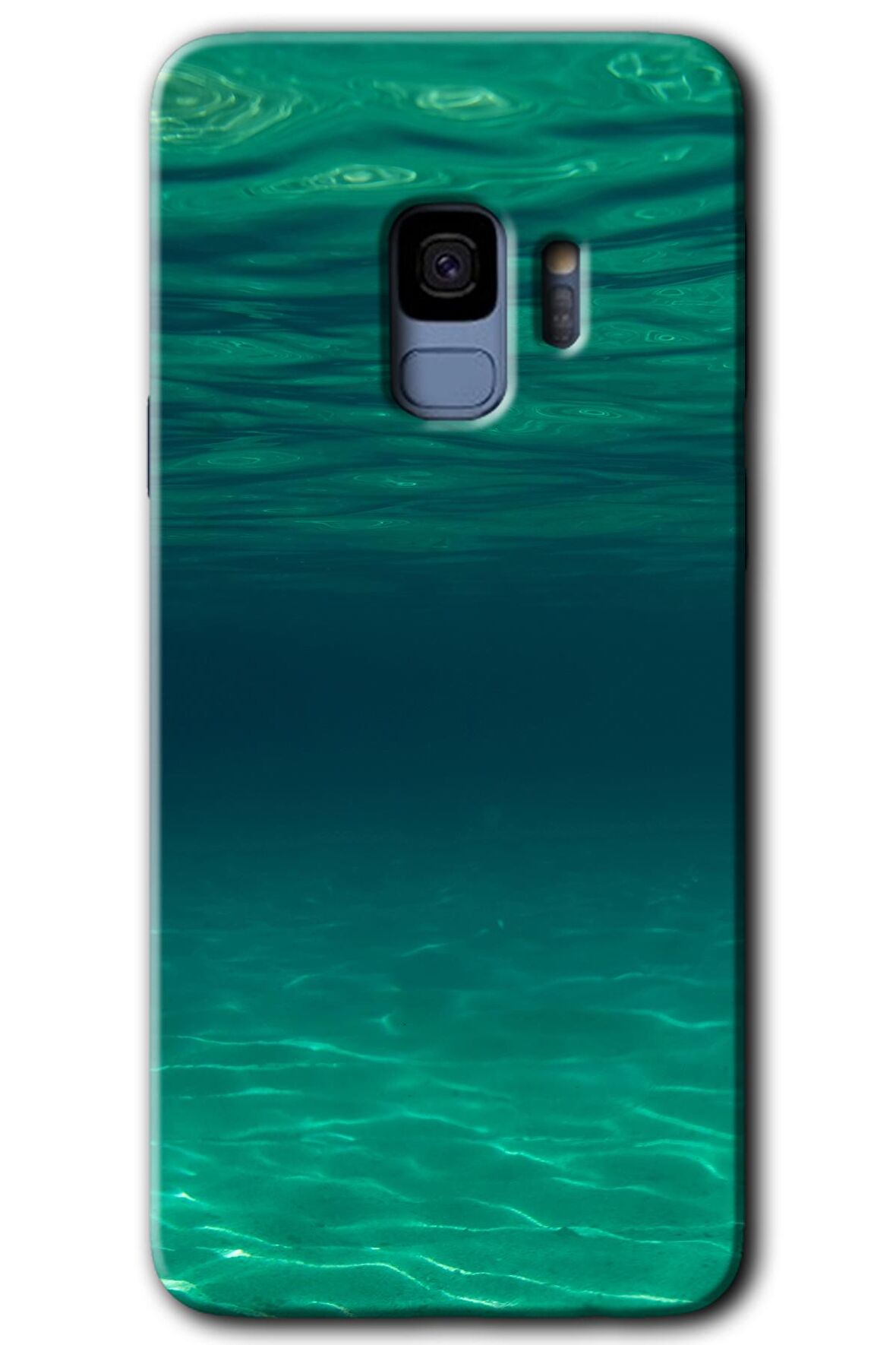 Galaxy S9 Kılıf HD Desen Baskılı Arka Kapak - Derin Deniz 