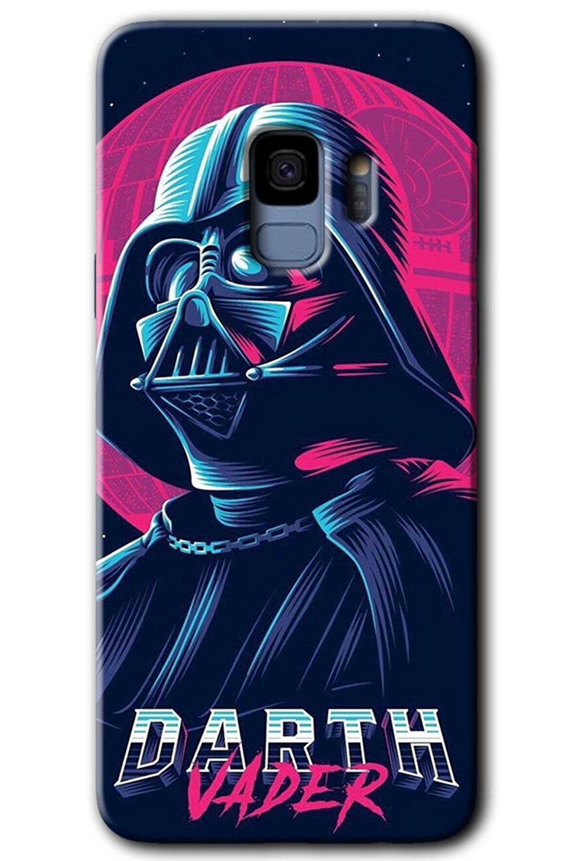 Galaxy S9 Kılıf HD Desen Baskılı Arka Kapak - Darth Vader 