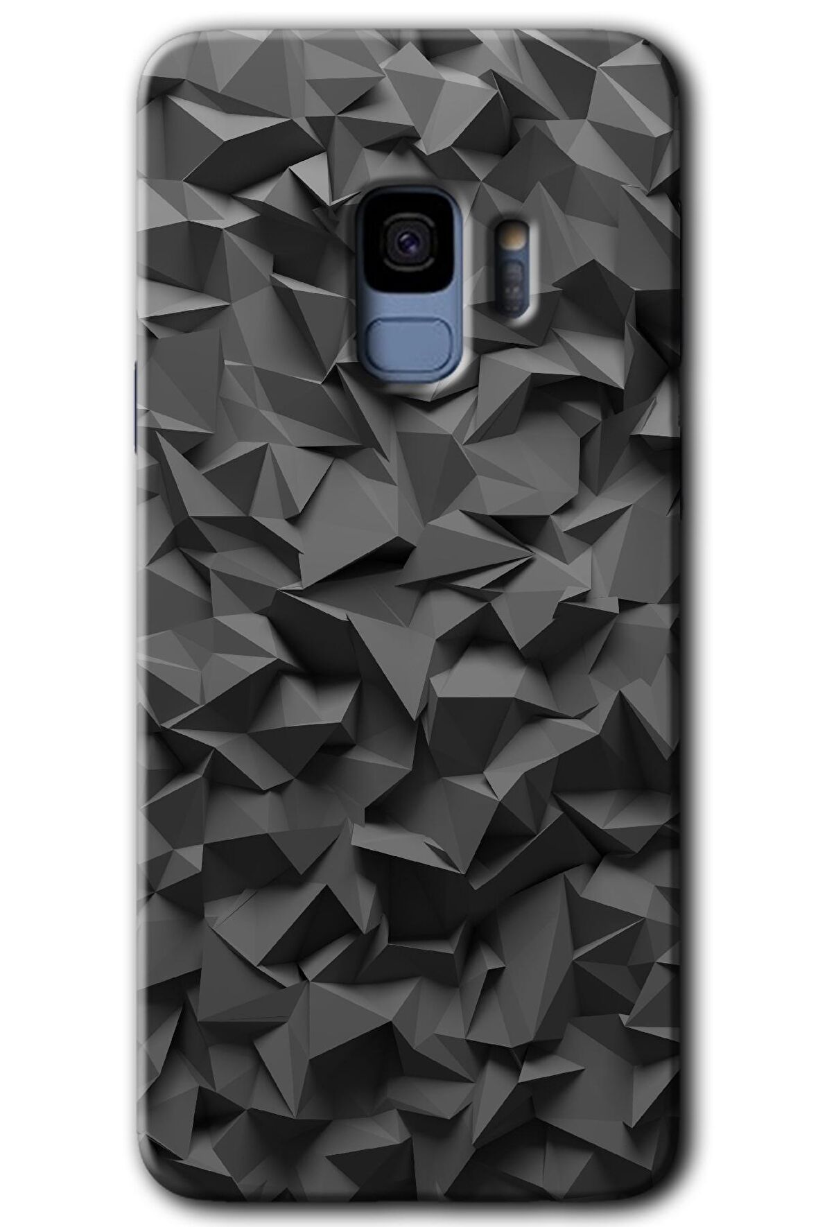 Galaxy S9 Kılıf HD Desen Baskılı Arka Kapak - Dark Broke 