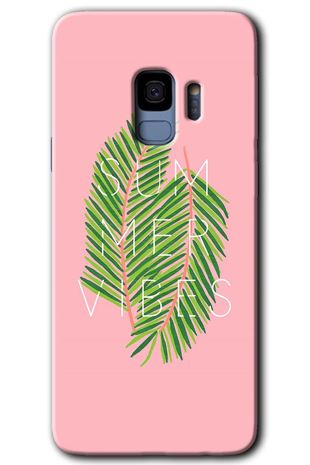 Galaxy S9 Kılıf HD Desen Baskılı Arka Kapak - Summer Vibes 