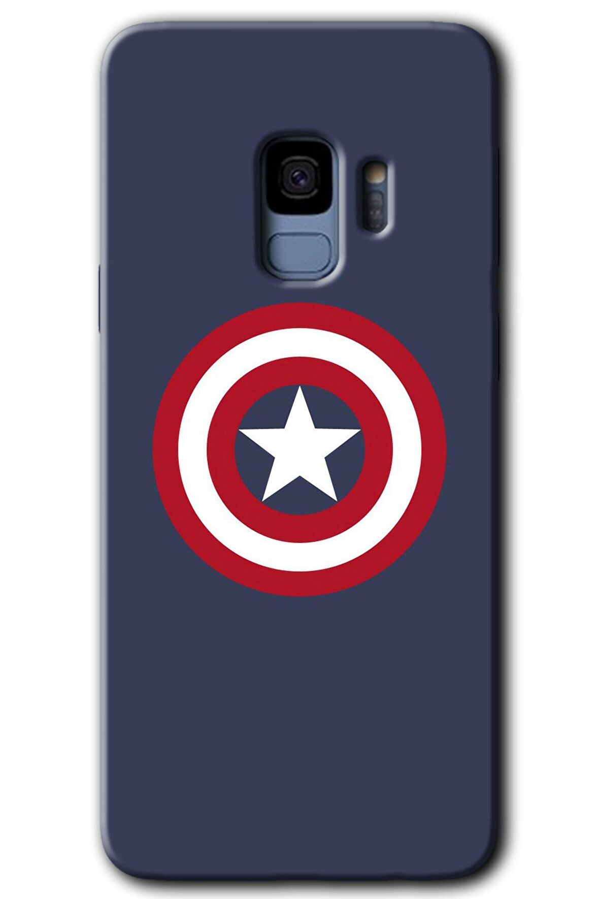 Galaxy S9 Kılıf HD Desen Baskılı Arka Kapak - Captain! 