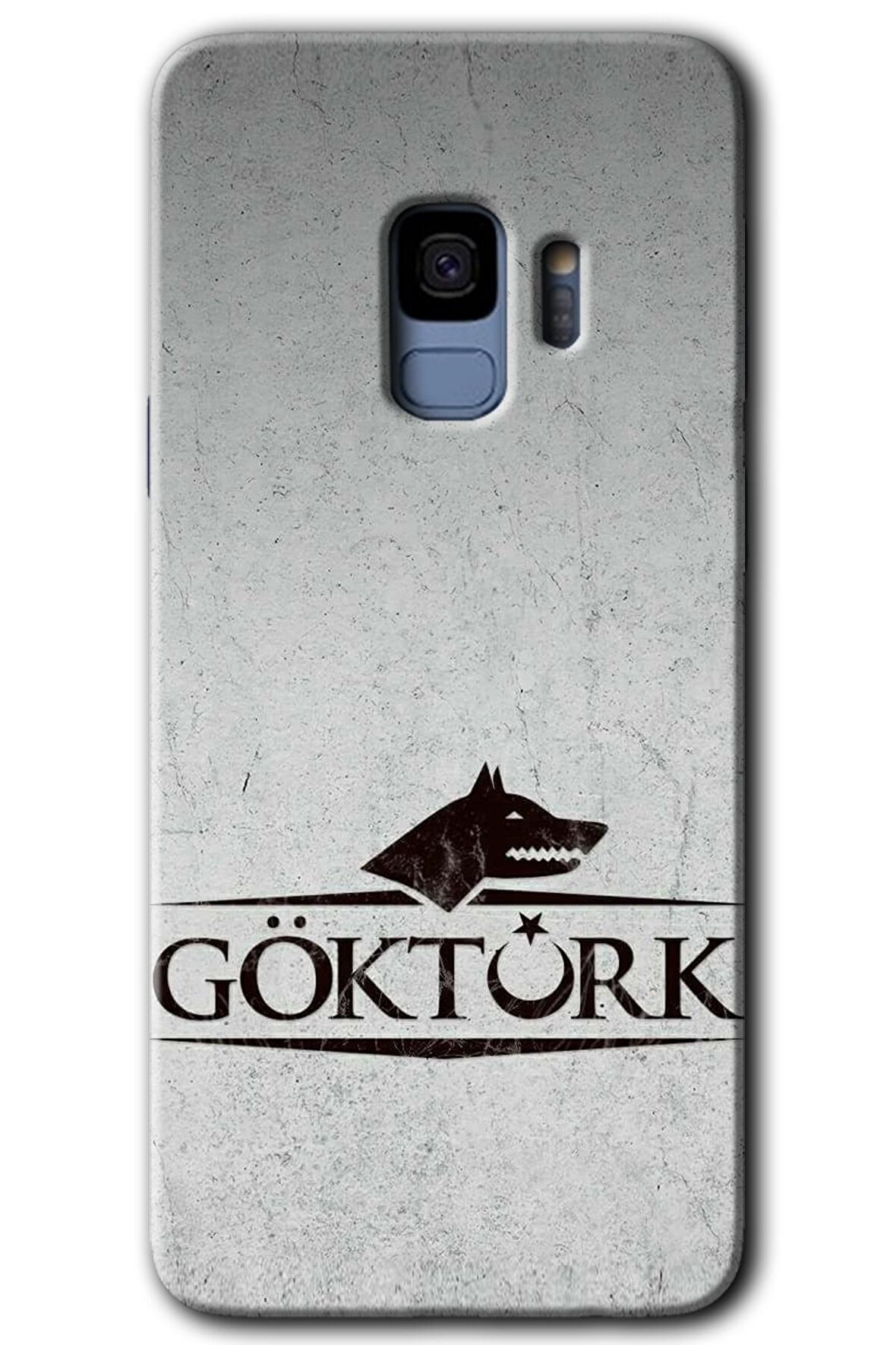 Galaxy S9 Kılıf HD Desen Baskılı Arka Kapak - Göktürk 
