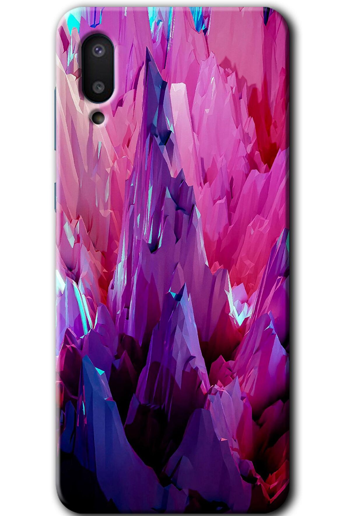 Galaxy A02 Kılıf HD Desen Baskılı Arka Kapak - Abstraction Sharp 