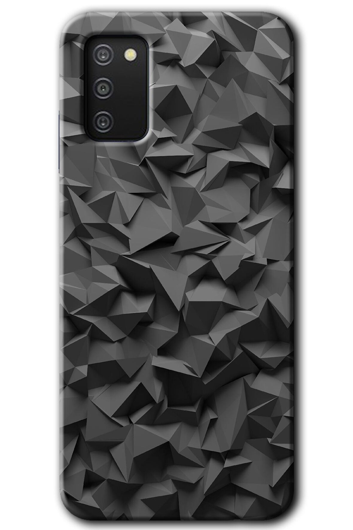 Galaxy A02s Kılıf HD Desen Baskılı Arka Kapak - Dark Broke 