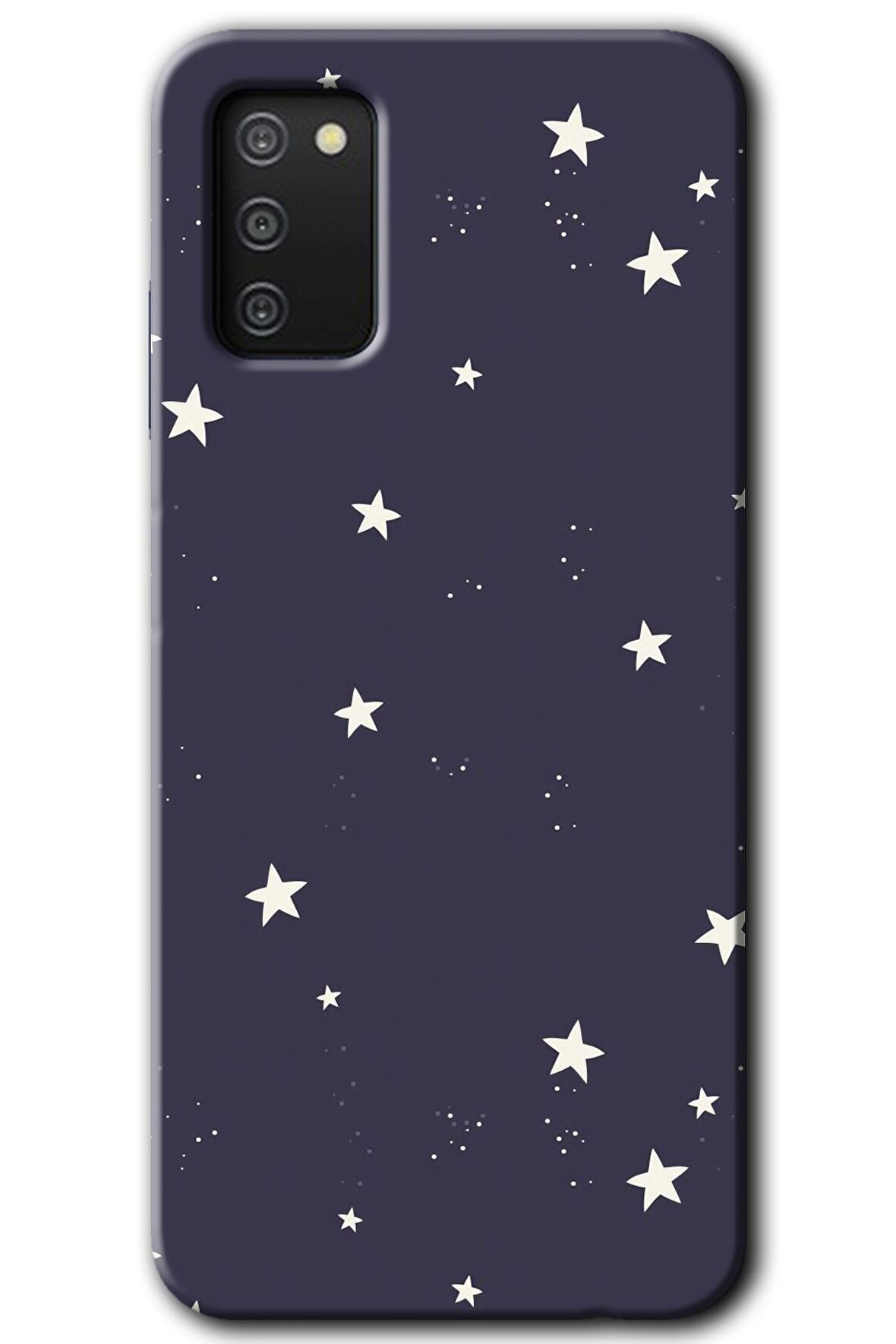 Galaxy A02s Kılıf HD Desen Baskılı Arka Kapak - Gökyüzü Yıldız 