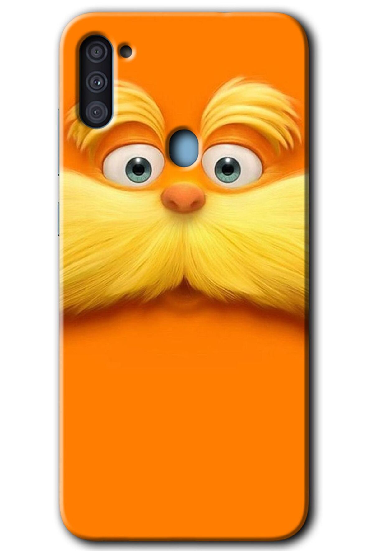 Galaxy A11 Kılıf HD Desen Baskılı Arka Kapak - Garfield 