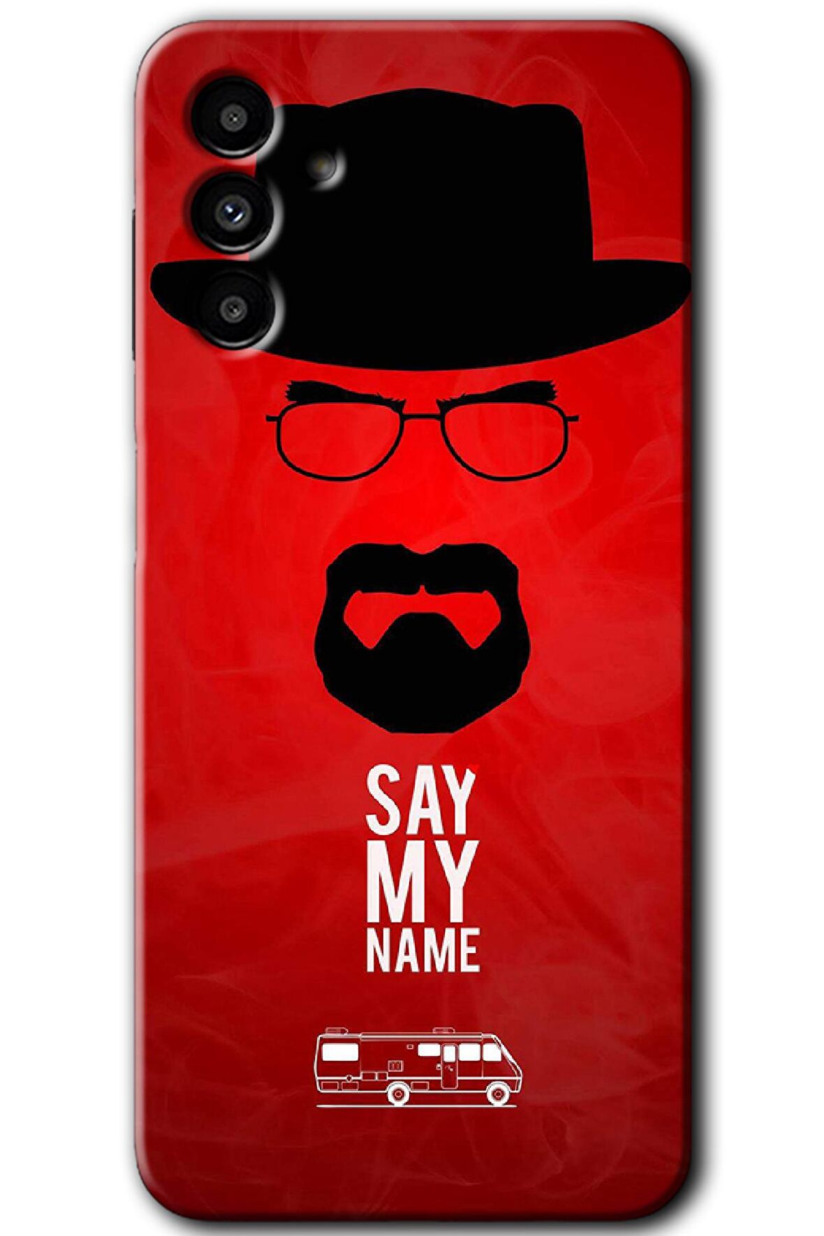 Galaxy A13 5G Kılıf HD Desen Baskılı Arka Kapak - Say My Name 