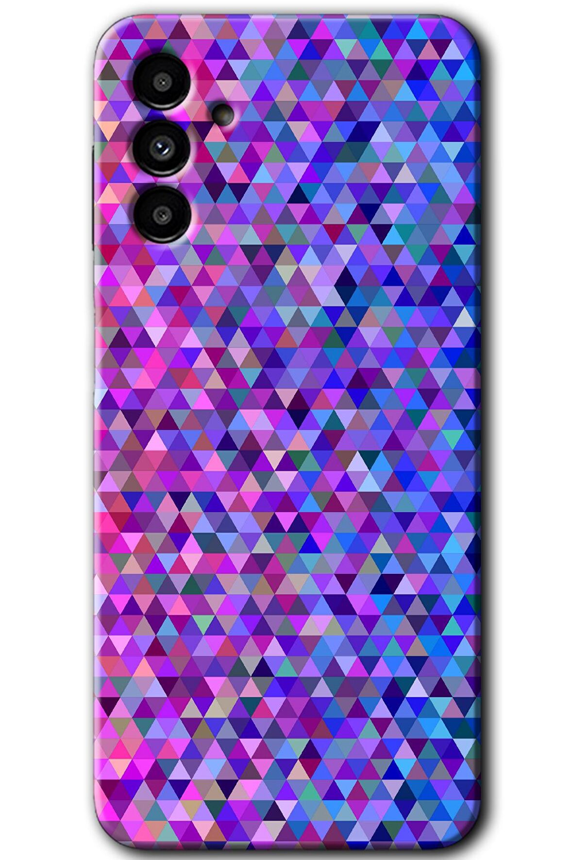 Galaxy A13 5G Kılıf HD Desen Baskılı Arka Kapak - Pixel Mozaik 