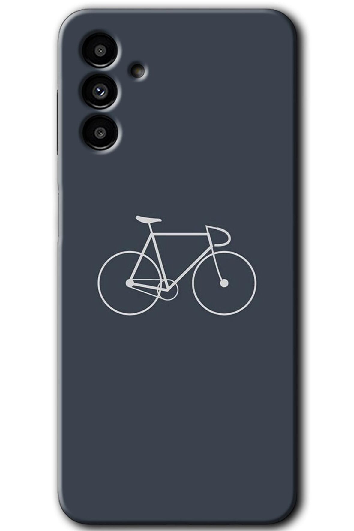Galaxy A13 5G Kılıf HD Desen Baskılı Arka Kapak - Bike 