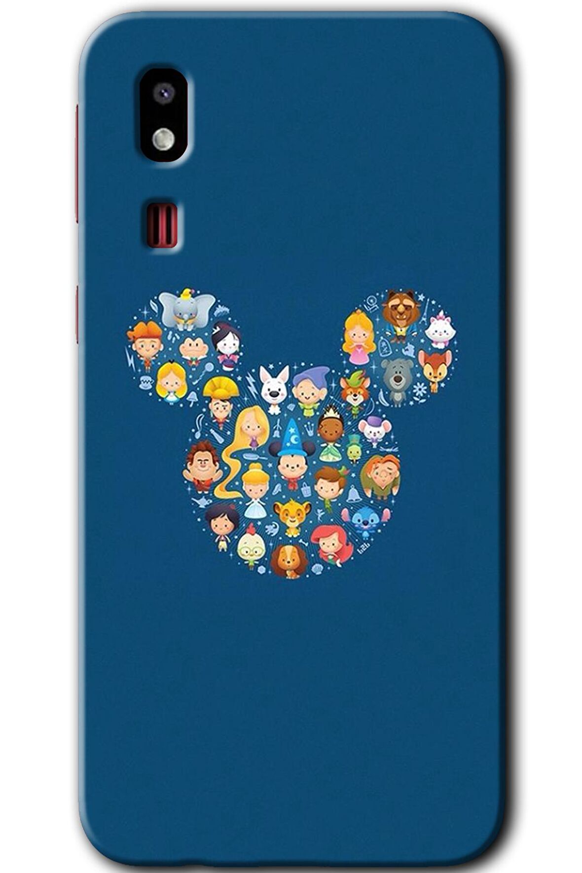 Galaxy A2 Core Kılıf HD Desen Baskılı Arka Kapak - Mickey 