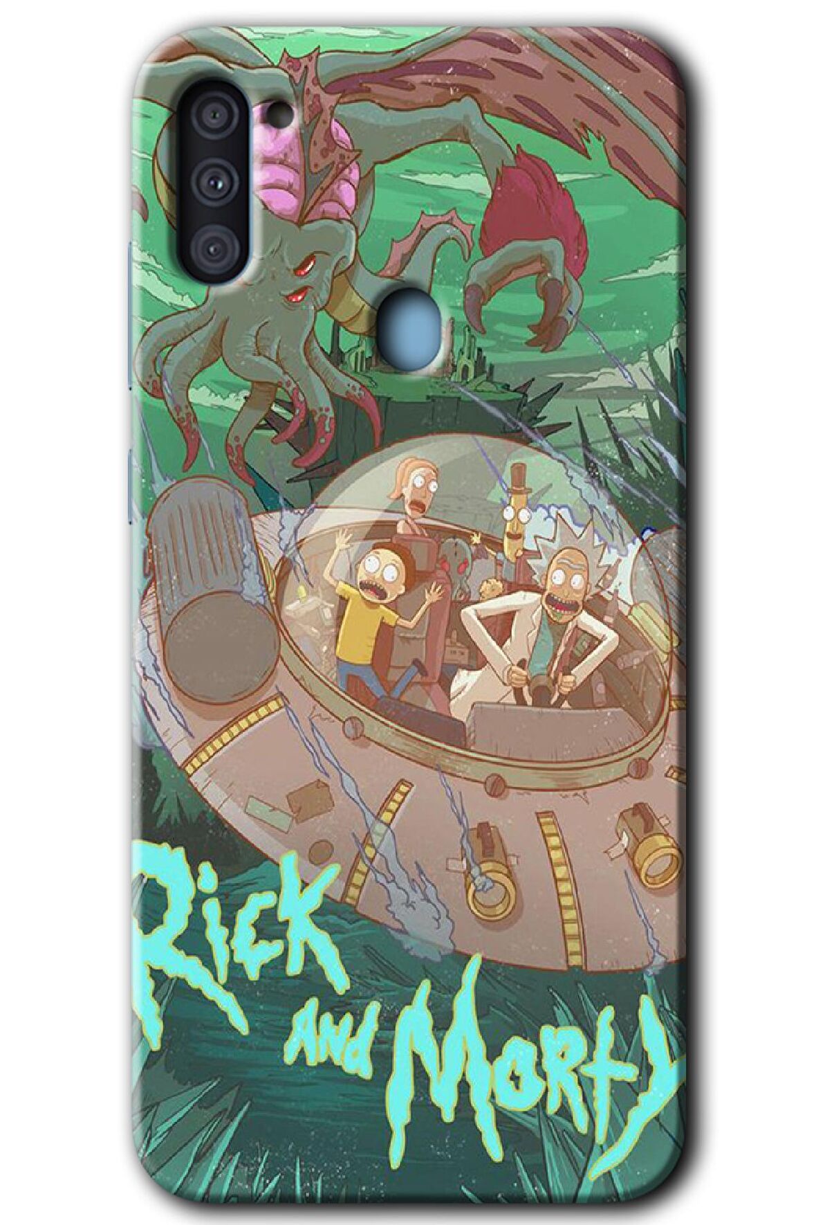 Galaxy M11 Kılıf HD Desen Baskılı Arka Kapak - Bad Breaking 