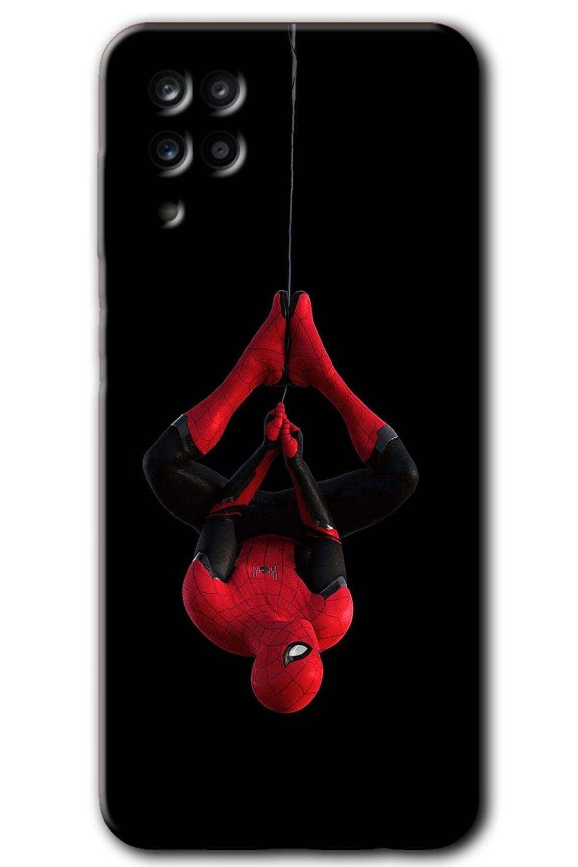 Galaxy M12 Kılıf HD Desen Baskılı Arka Kapak - Örümcek Adam 