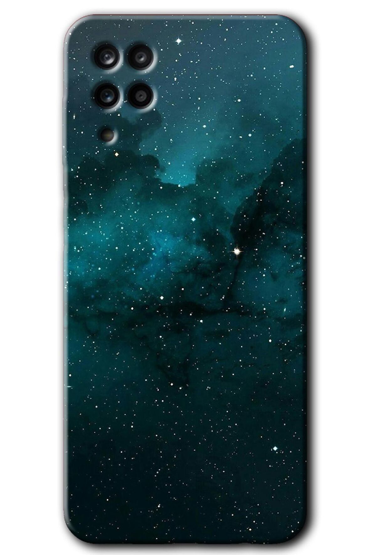 Galaxy M12 Kılıf HD Desen Baskılı Arka Kapak - Yıldızlararası 