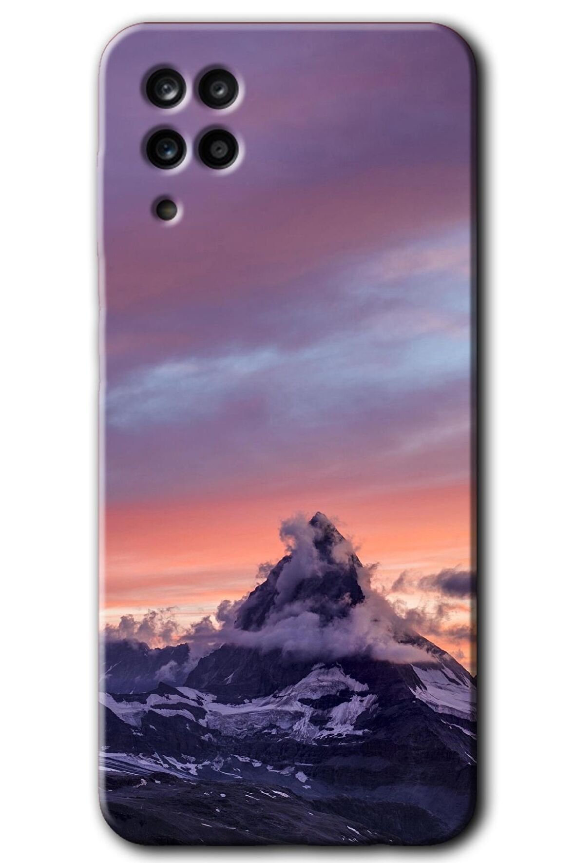 Galaxy M12 Kılıf HD Desen Baskılı Arka Kapak - Zirve 