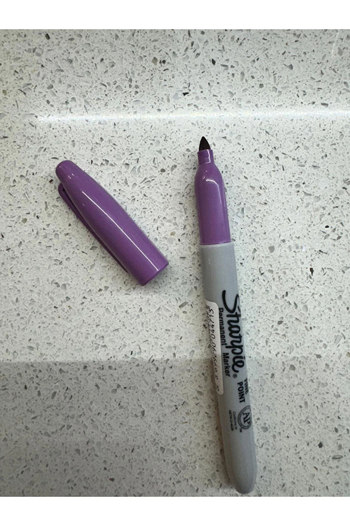 Markör Fine İnce uç Mor Renk (3 ADET)