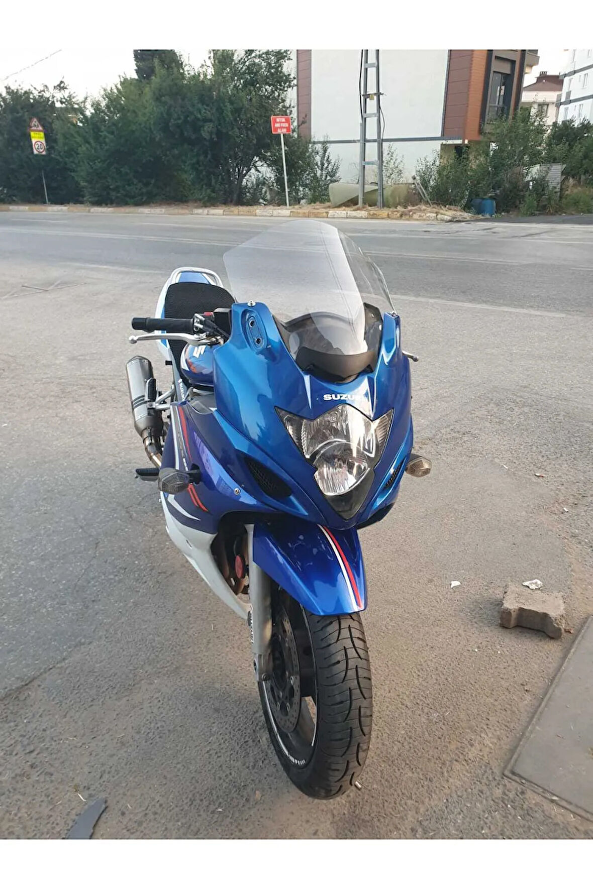 Suzuki GSX 650 F Siperlik Ön Cam 2008 2012 Model 40cm Şeffaf Renkli 4mm