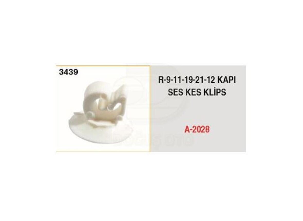 KAPI SES KES KLIPS R9 R11 R19 R21 R12