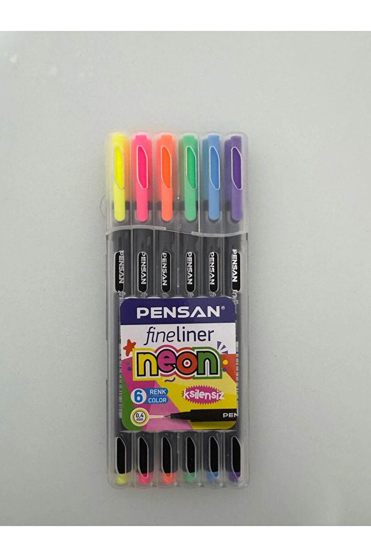 Fineliner 6 Lı Neon Pvc Kutu 0.4 mm