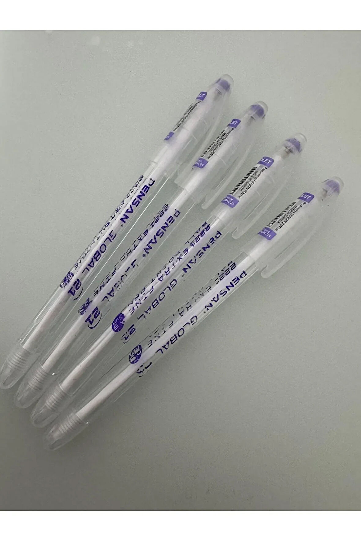 Tükenmez Kalem Global 0.5 MM Mor (10 Adet)