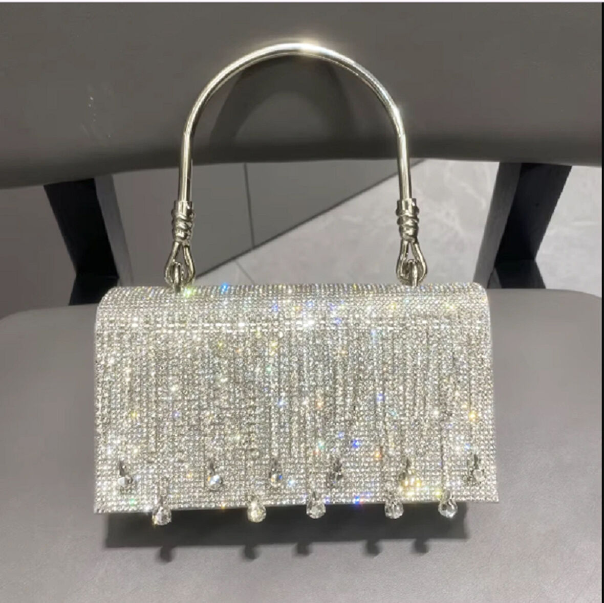 Taşlı Şık Kadın Çantası