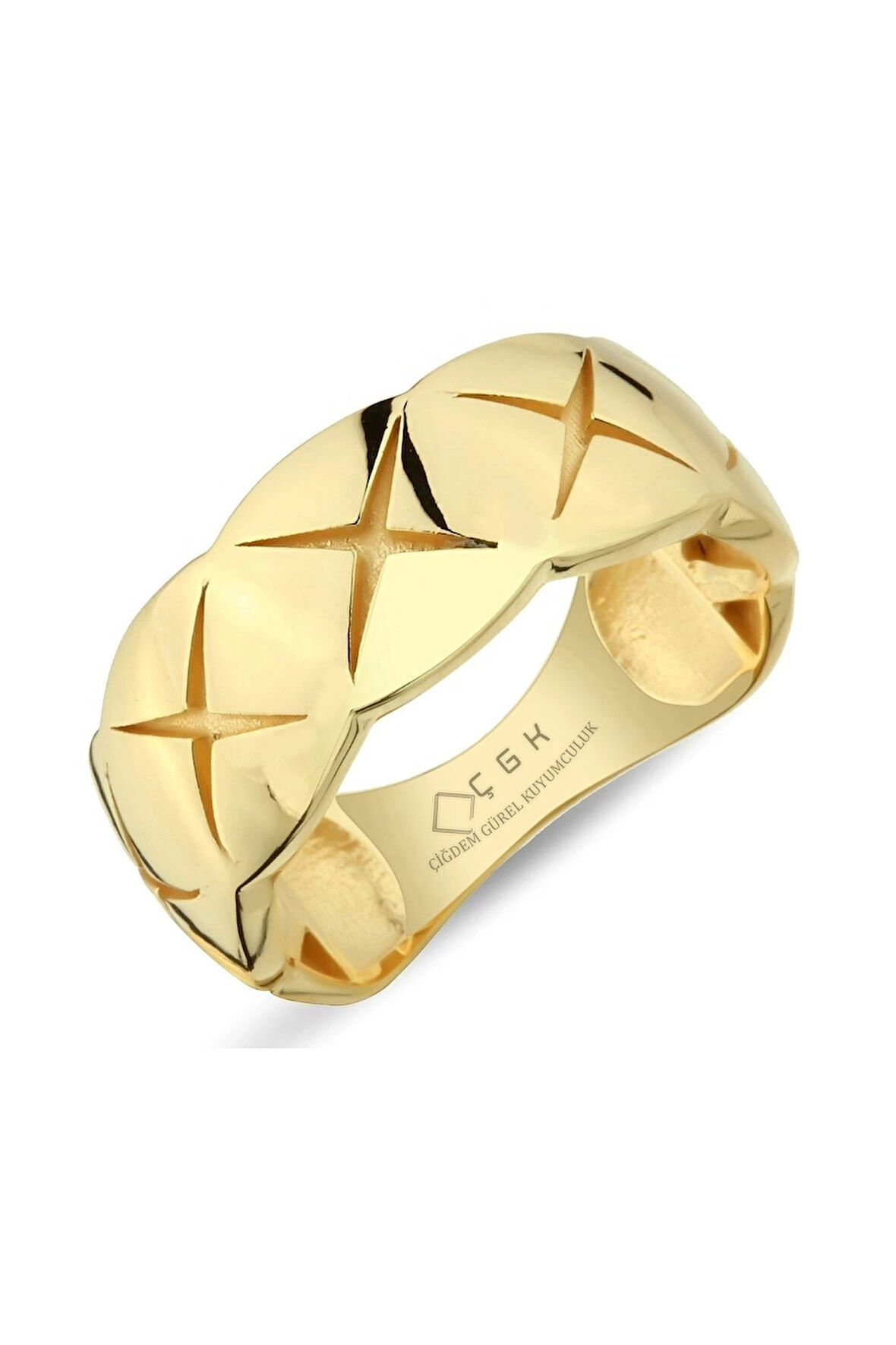 Kadın Sarı 14 Ayar Altın Yüzük