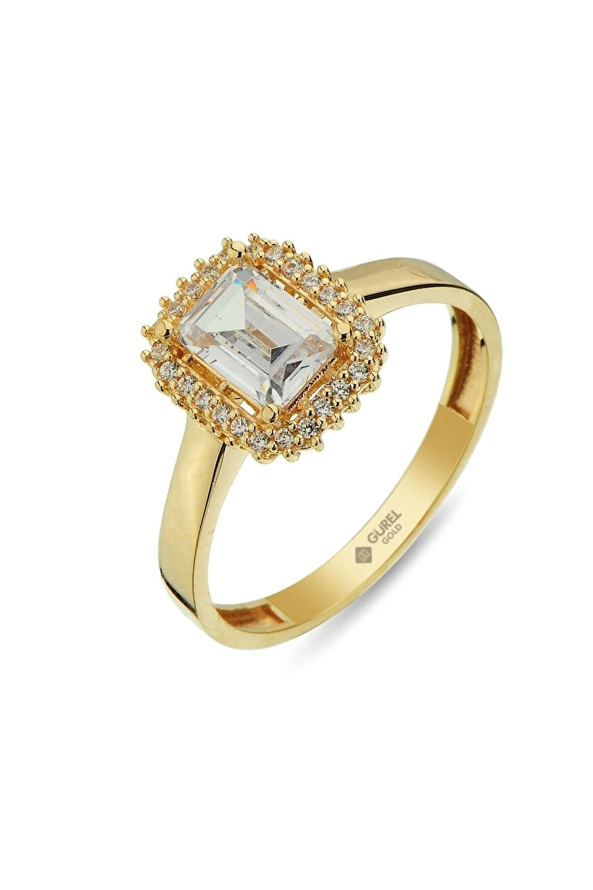 Baget Altın Yüzük Zy0260