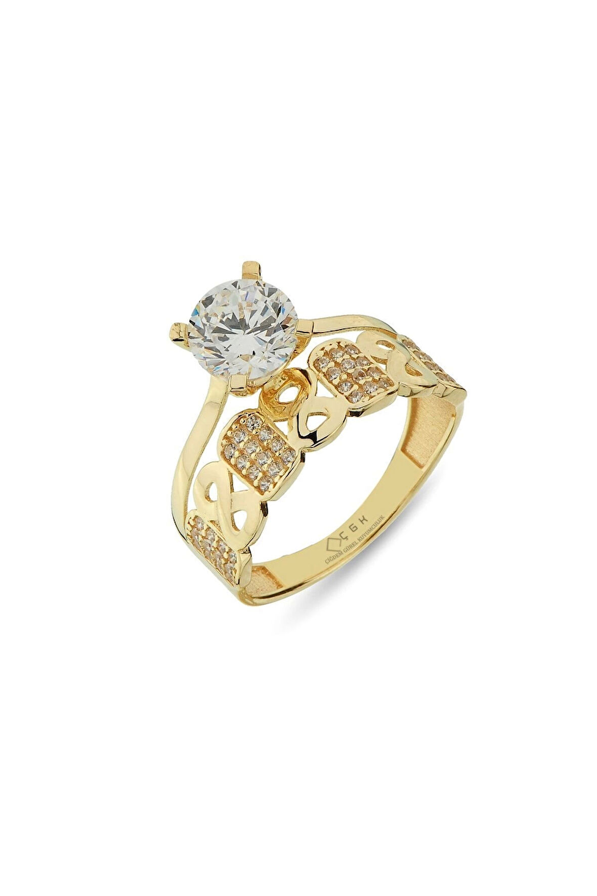 Tektaş Sonsuzluk Alyans Altın Yüzük