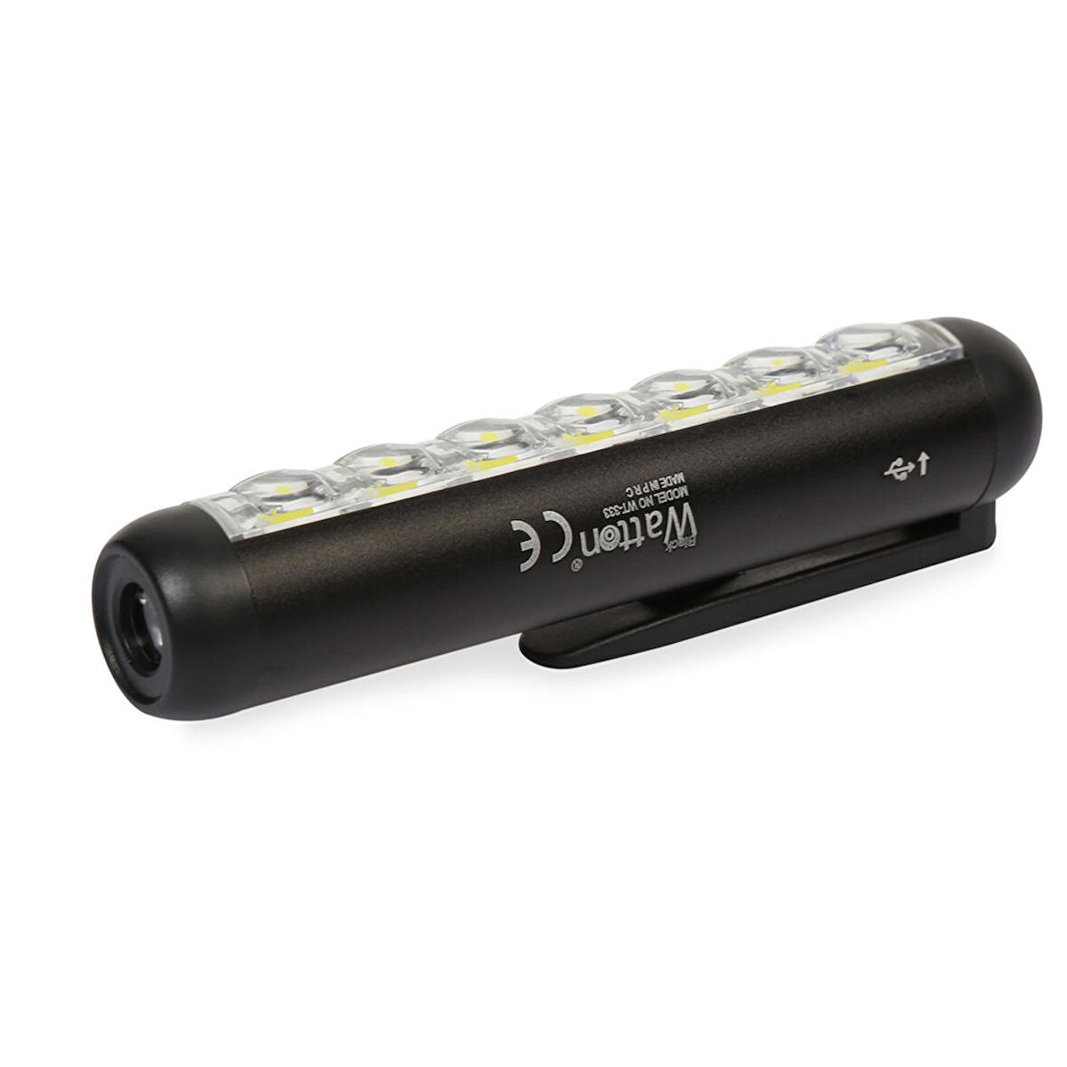 TYPE-C GİRİŞLİ MIKNATISLI ŞARJLI CEP FENERİ WATTON WT-333