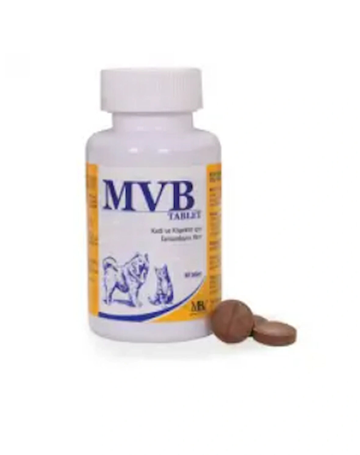 Mvb Tablet Kedi ve Köpekler Için Vitamin ve Minarel Komleksi Tamamlıyıcı Yem 50 Tablet